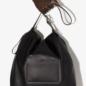 Jil Sander Large Crush Shoulder Bag